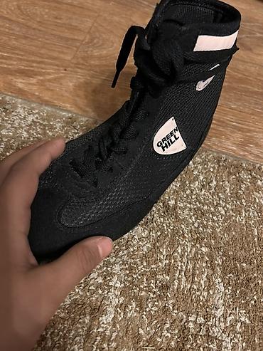 Кроссовки и спортивная обувь: Борцовки GREEN HILL - Модель: классические высокие борцовки с — 6