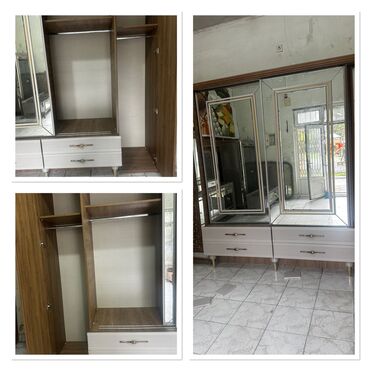 Divan və kreslo dəstləri: Qarderob, paltar dolabı