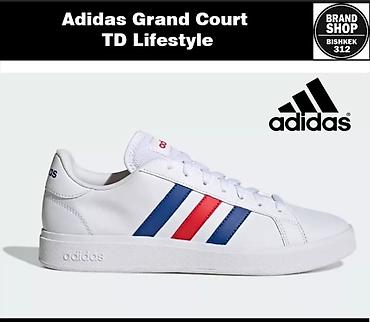 Мырзалардын бут кийими: Эркектердин кроссовкасы, 40.5, Adidas, Жаңы, түсү - Ак, Өзү алып кетүү, Акысыз жеткирүү, Акылуу жеткирүү — 3