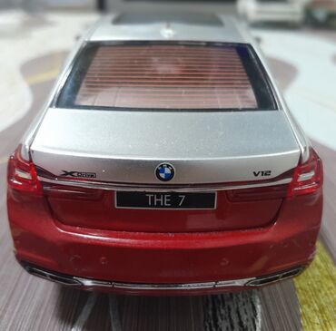 e derslik математика 7 класс: BMW 7 Series “THE 7” V12 – die-cast kolleksiya modeli - Marka/model