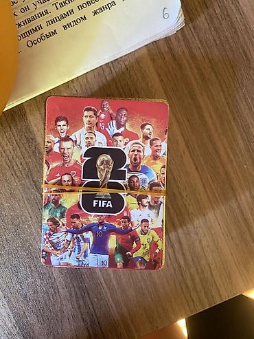 oyun adları: Məhsul: Futbol kolleksiya kartları dəsti Təsvir: - FIFA mövzusunda — 2