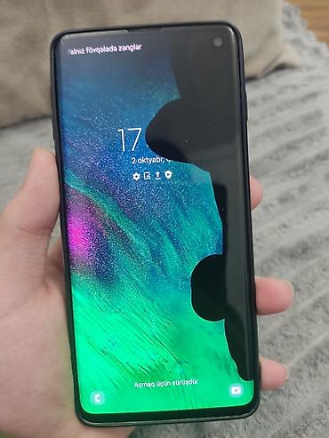 xiomi note 10s: Samsung Galaxy S10, 128 GB, rəng - Ağ, Qırıq — 2