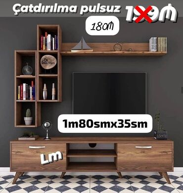 tv stendler qiymetleri: _*TV STEND / TV altı*_ *Yeni və sifarişlə* 💥 Qiymət : *180₼*