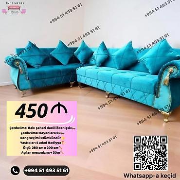 Divanlar: Künc divan, Yeni, Açılan, Bazalı, Parça, Şəhərdaxili pulsuz çatdırılma — 22