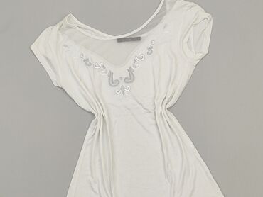 bluzki białe z falbankami: Blouse, Monnari, S (EU 36), condition - Good