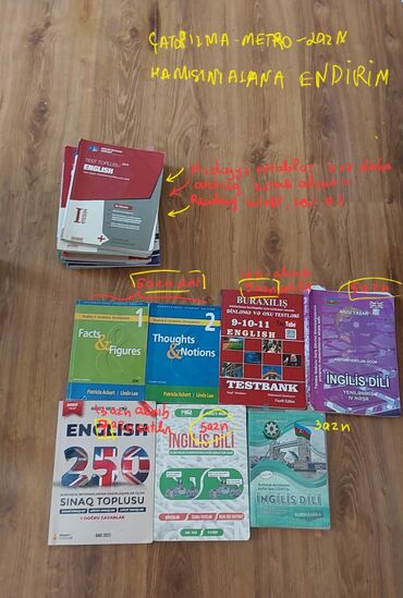 Kitablar Müraciet edin dahada uyguna edim.Yaninda hediyyelik
