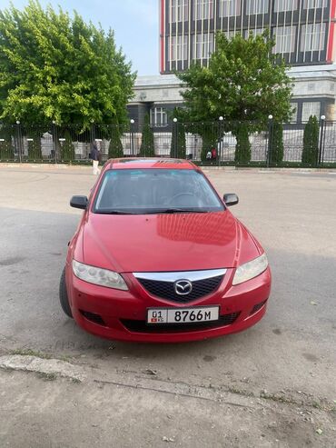 мазда кронос: Mazda 6 в красном цвете. Автомобиль имеет спортивный вид благодаря