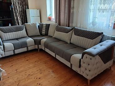 divan islenmis: Künc divan 599 Azn. Açılır, bazası var çox az işlənib yeni kimidir — 3