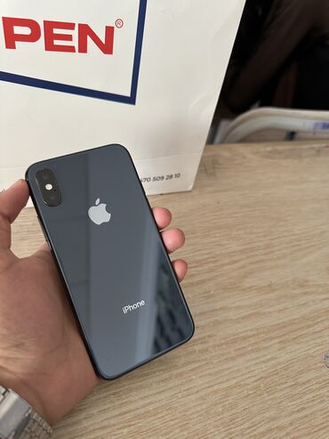iphone 6 ekranı: IPhone Xs, 64 GB, Space Gray, Simsiz şarj, Face ID
