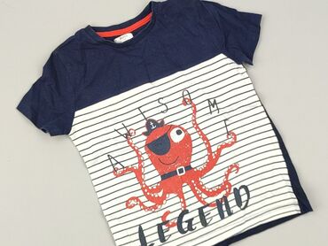 koszulka na 5 urodziny: T-shirt, Boys, 4-5 years, 104-110 cm, condition - Very good