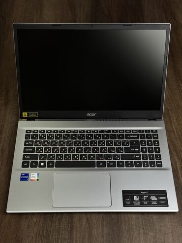компьютеры домашние: Ноутбук, Acer, 8 ГБ ОЗУ, Intel Core i7, 15.6 ", Новый, Для работы, учебы, память SSD