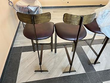 Kreslolar: Mebel dəsti – müasir kreslolar və şkaf Restoran layohəsi üçün — 30