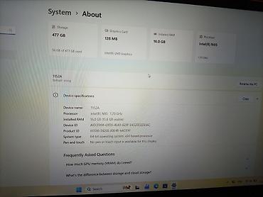 Другие бренды ноутбука: Ноутбук KUU/KuTtim (модель на наклейке: T15/2A) Ключевые — 4