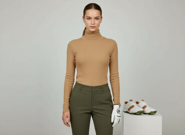 gruby bialy golf: Even&Odd, Golf damski, rozmiar S