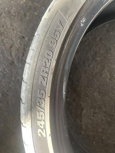 r20 mercedes: Летние шины Kumho Ecsta (Made in Korea), комплект разной ширины на 20" — 2