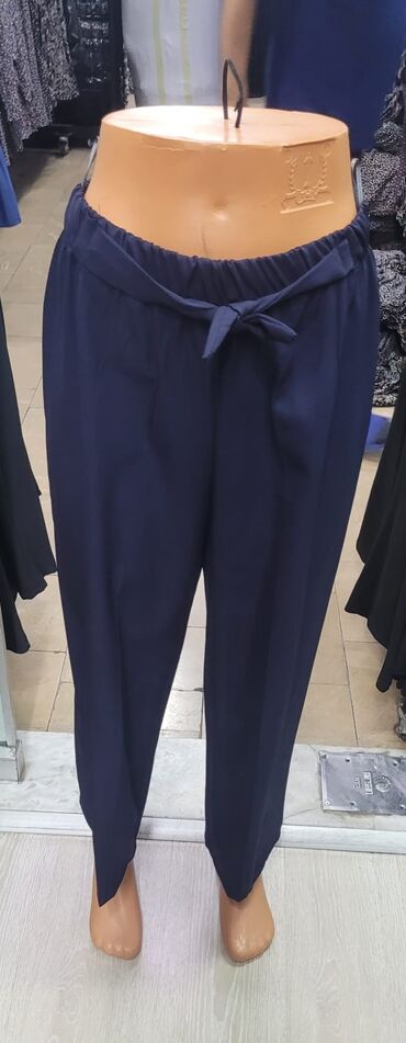 Qadın şalvarları: Qadın şalvari - Model: Qeniş kəsimli, ətək effektli şalvar (palazzo — 11