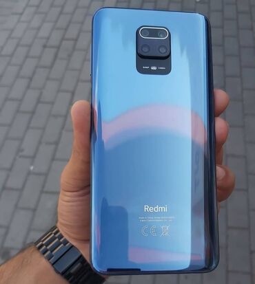 redmi note 8 pro qiymeti irshad telecom: Redmi Note 9 Pro, 128 GB, rəng - Mavi, Barmaq izi, İki sim kartlı