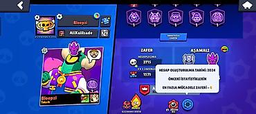 Butslar: Brawl Stars oyunu üçün inkişaf etmiş oyun hesabı - Kupa sayı: 57,198 — 4