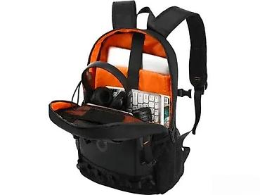 Futrole i torbe za laptopove: Yenkee ranac za laptop – gradski/poslovni - Moderan crni dizajn sa — 2