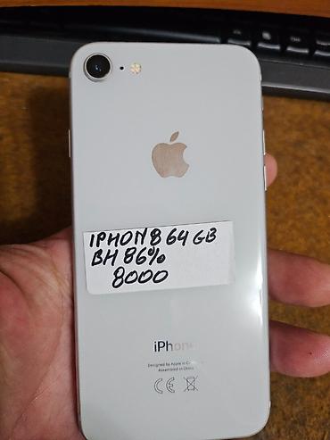 Apple iPhone: Apple iPhone 8- 64 Gb- 86% Bh, Telefon je potpuno ispravan sim free — 10
