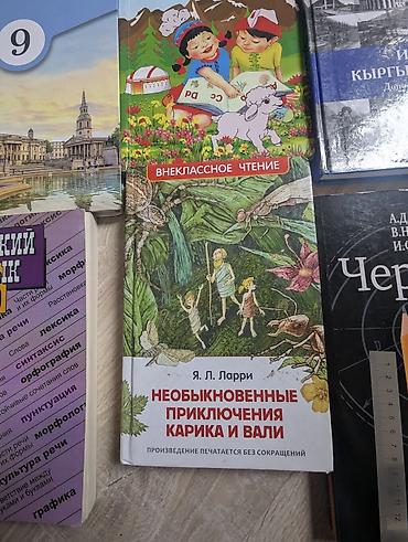боты: Набор учебников и книг, преимущественно для 9 класса. В комплект — 3
