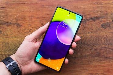 samsuq a 52: Samsung Galaxy A52, 128 GB, rəng - Bənövşəyi, Barmaq izi — 1