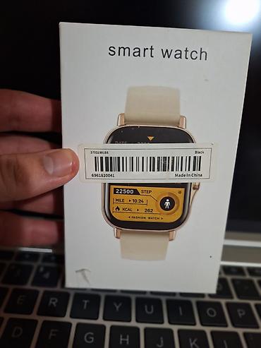 Наручные часы: Smart Watch – çoxfunksiyalı ağıllı saat - Kvadrat ekranlı, klassik — 1