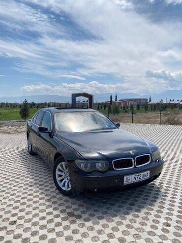 продаю в связи переездом: BMW 7 series: 2002 г., 4.4 л, Автоматтык, Бензин, Седан