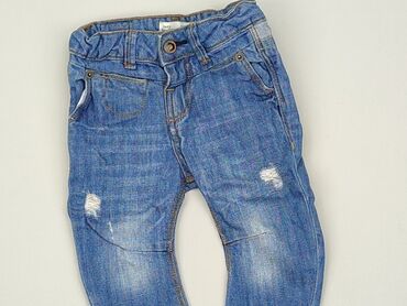 zara 6147 jeans: Spodnie jeansowe, Zara Kids, 3-6 m, stan - Bardzo dobry