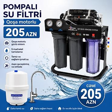 primax su filteri: ✅Qosha Matorlu və Pompalı 💧 Güvenlux A-Class 6 Mərhələli Su Filtri — 2