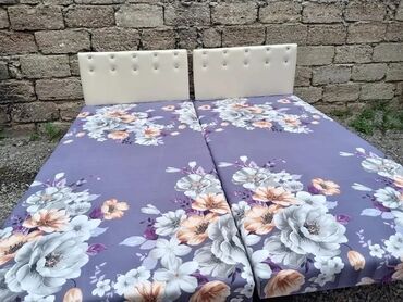 Ev üçün digər mallar: Təzə çarpayılar. 1 nəfərlik çarpayılar 60manat. 2 nəfərlik taxt — 12