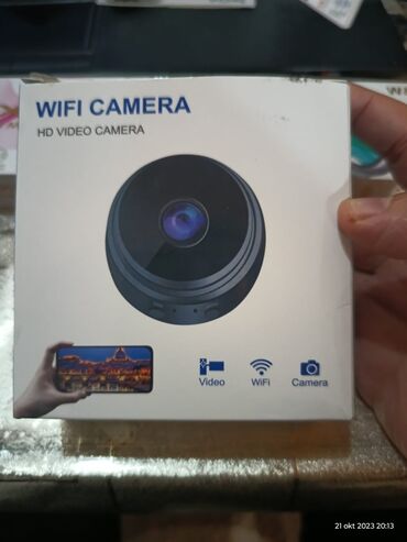 səs yazan kamera: Wi fi kamera yenidi istifade olunmayib qiymeti 40 azn