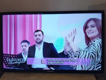 82 ekran televizorlar: İşlənmiş Televizor Samsung DLED 32" Ünvandan götürmə