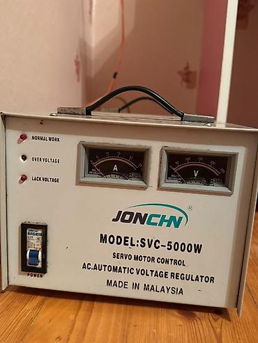 ampermetr: JONCHN SVC-5000W gərginlik stabilləşdiricisi - Tip: AC Automatic — 1