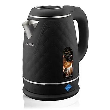termal pasta: Ackiliss ACL-7978 Black Paslanmaz Polad Gövdəli Elektrik Çaydanı — 1