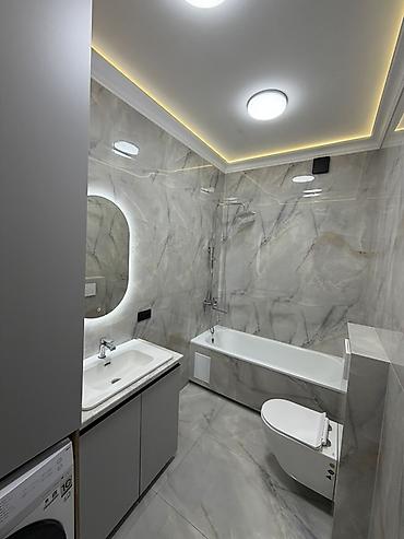 elegance stroy: 2 комнаты, 78 м², Асанбай мкр Элитка, 7 этаж, Дизайнерский ремонт — 8