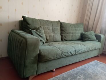 продать диван: Диван, Б/у, Раскладной, С подъемным механизмом, Ткань, Нет доставки
