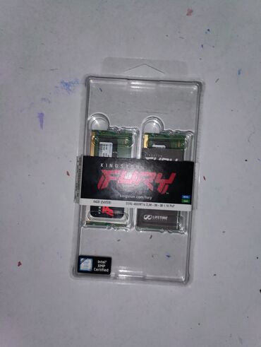 скорый: Оперативная память, Новый, Kingston, 64 ГБ, DDR5, 4800 МГц, Для ноутбука