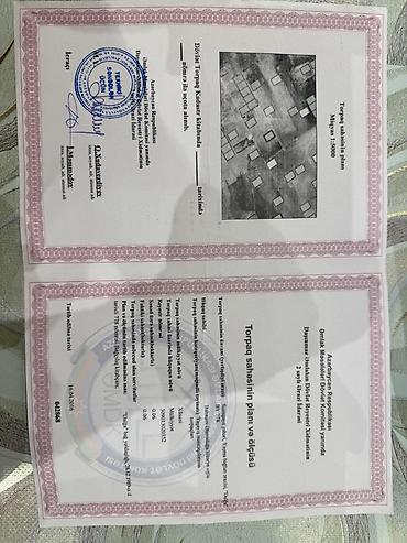 baki quba: 6 sot, Tikinti, Mülkiyyətçi, Kupça (Çıxarış), Texniki pasport — 3