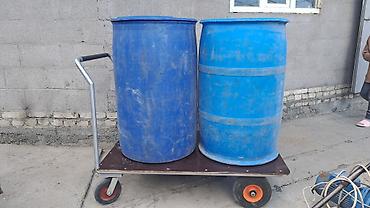 Садово-строительные тачки и тележки: Садово-строительная тачка и тележка, Четырехколесная, Новый — 7