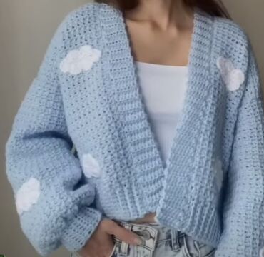 Dəstlər: Əl işi toxunma uşaq geyimləri və aksessuarları. Hər biri sifarişlə — 34