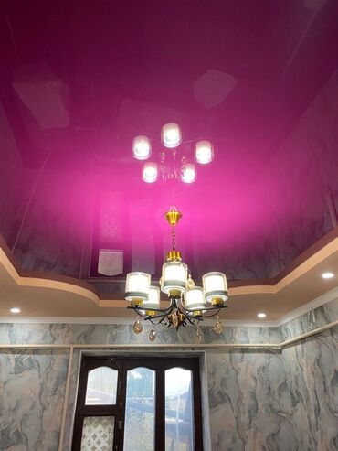 Натяжной потолок: Натяжной потолок Глянцевое, Матовое, 3D потолки Гарантия, Бесплатная консультация — 9