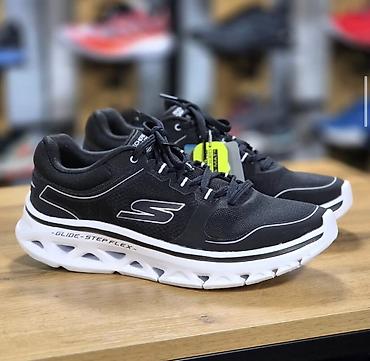 flex: Мужские кроссовки, 40, 41.5, 42.5, Skechers, Новый, цвет - Черный, Платная доставка, Самовывоз — 1