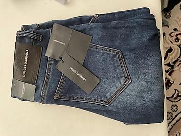 джинсы мужские levis: Джинсы Dolce & Gabbana (D&G) - Классический синий деним с — 1