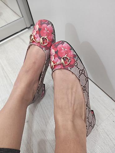Baletanke: Gucci GG Supreme Blooms baletanke kozne, replika A klase * NOVO * — 5