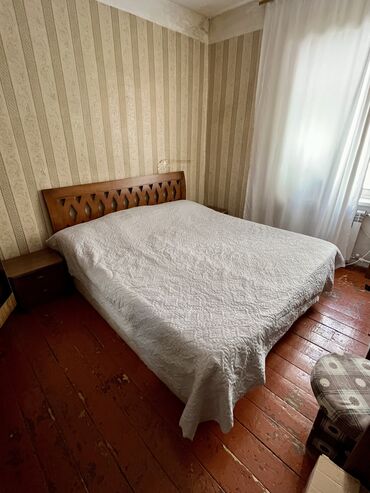 yataq mebileri: Б/у, Двуспальная кровать, Без подьемного механизма, С матрасом, Без выдвижных ящиков, Турция