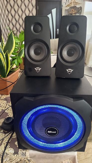 karaoke dinamik: Trust markalı 2.1 səs sistemi - Komlekt: 1 ədəd subwoofer və 2 ədəd — 1