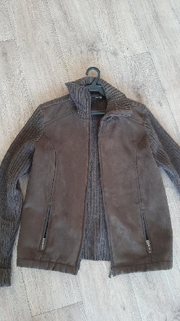 утеплённая кофта: Куртка, M (EU 38), цвет - Коричневый