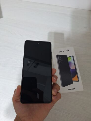 выкуп компьютерной техники: Samsung Galaxy A52, Б/у, 128 ГБ, цвет - Черный
