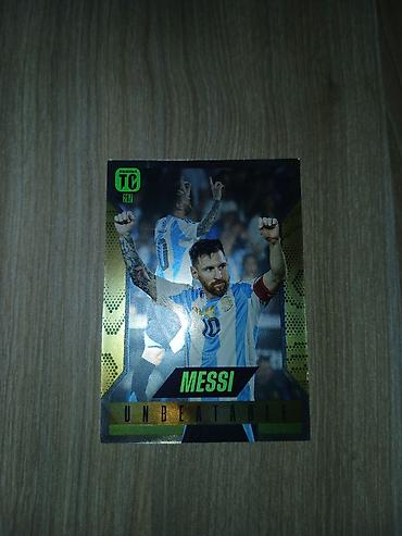 2008 ronaldo forması: Panini “Unbeatable” kolleksiya kartı – Messi original - Brend: Panini — 1